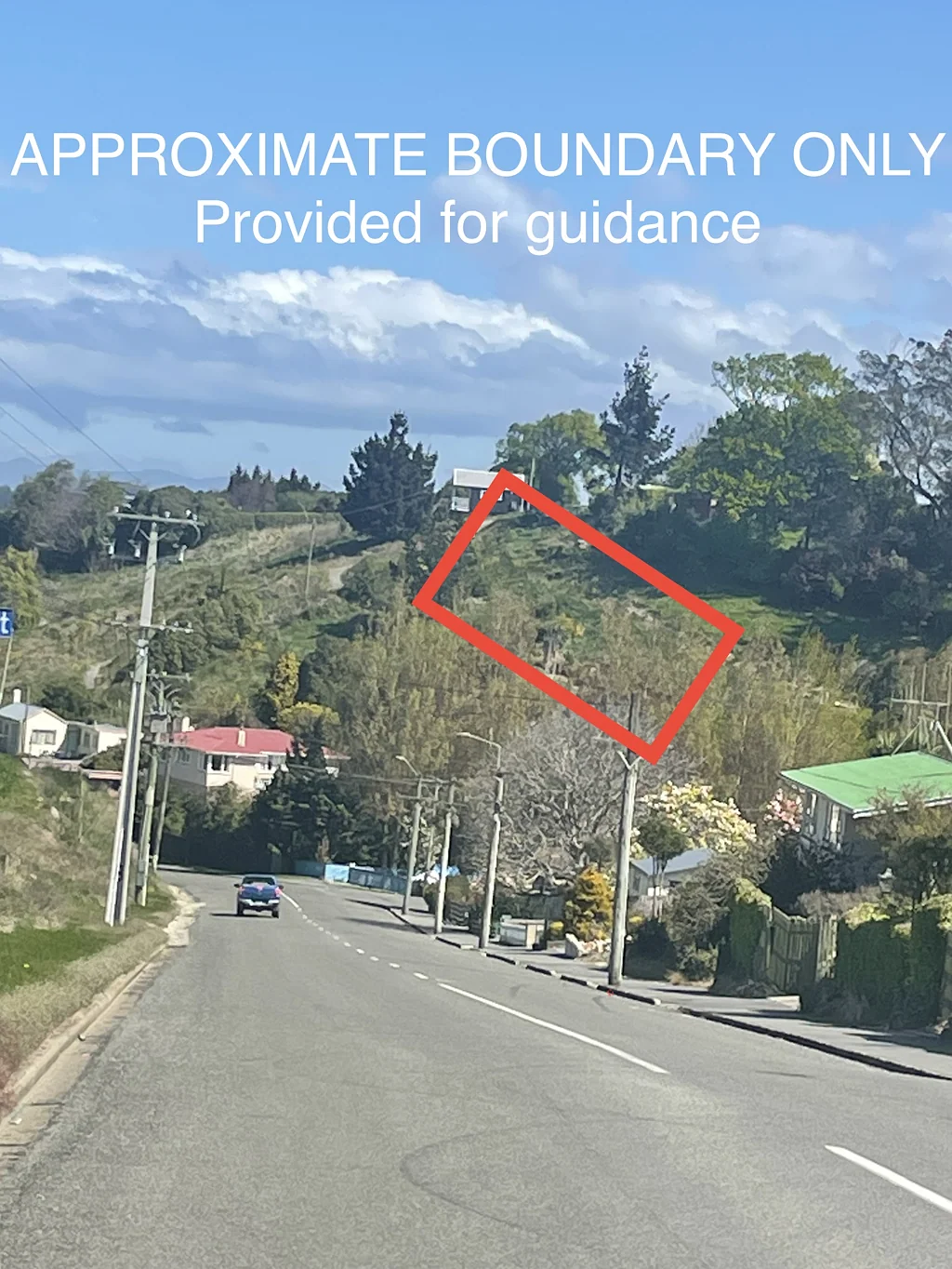 Oamaru  Maude Street - Section