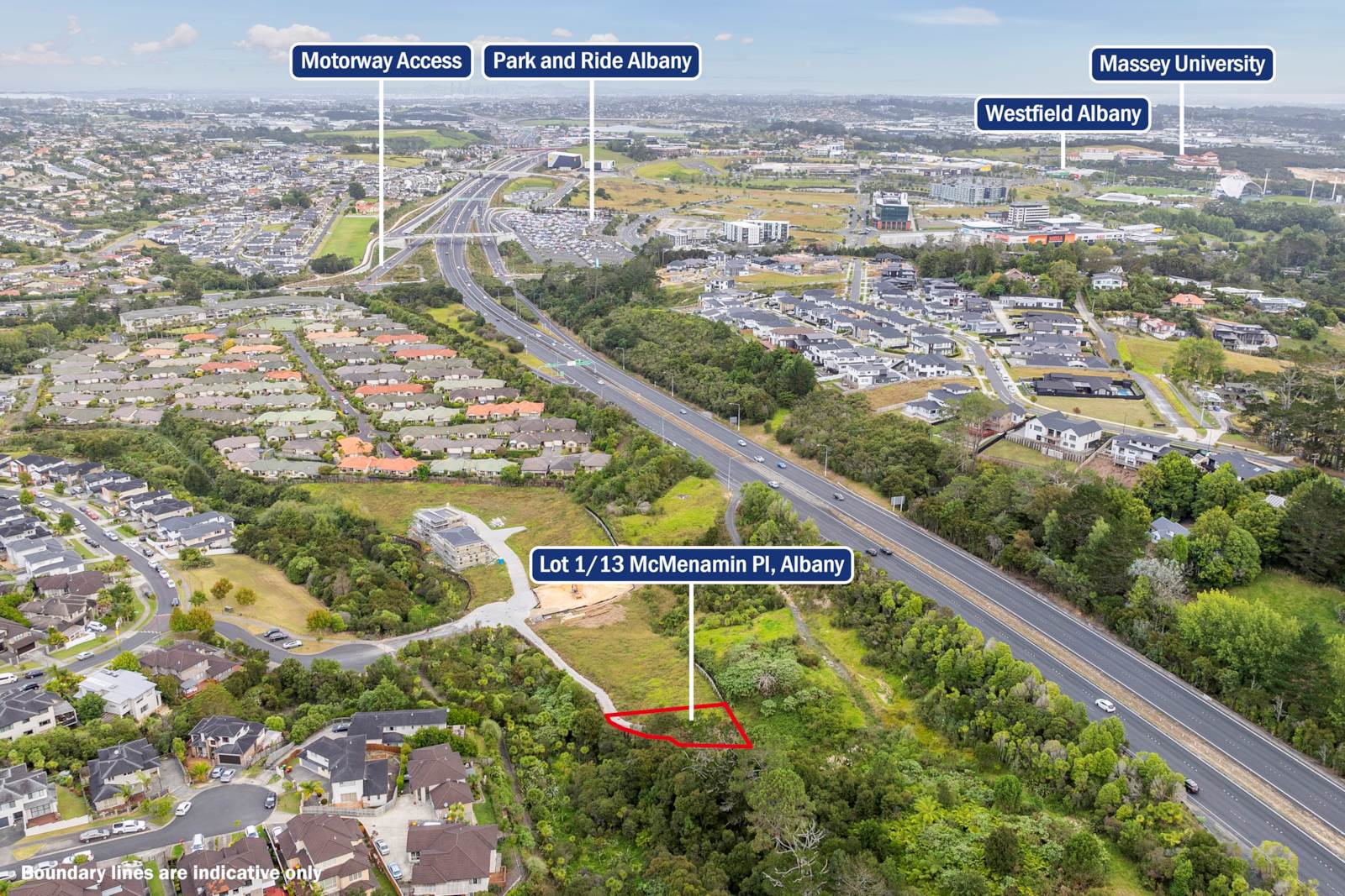 13 Mcmenamin Place, Fairview Heights, Auckland - North Shore, 5房, 0浴, Section