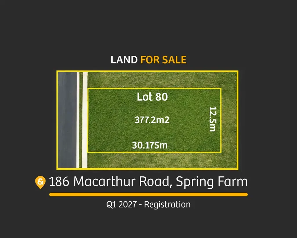 Spring Farm Premium Land Release in Spring Farm