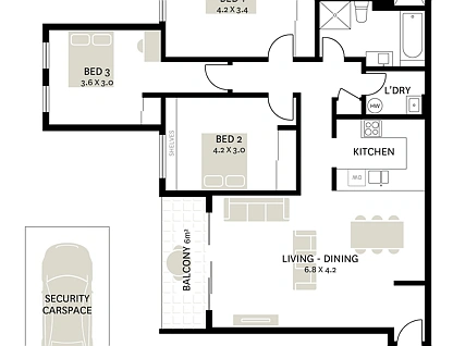 35/11-33 Maddison Street, Redfern, Sydney CBD, 3 Schlafzimmer, 2 Badezimmer, Apartment