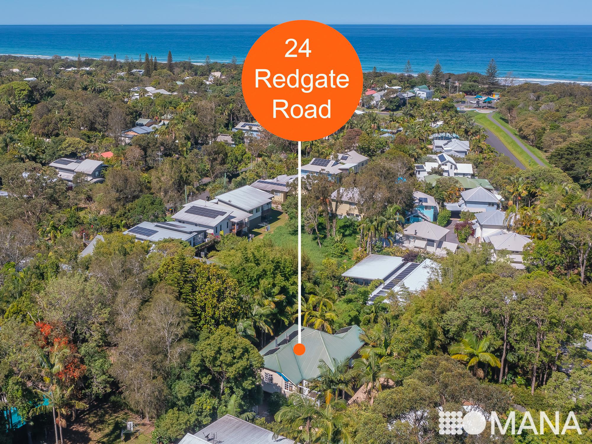 24 REDGATE RD, SOUTH GOLDEN BEACH NSW 2483, 0 રૂમ, 0 બાથરૂમ, House