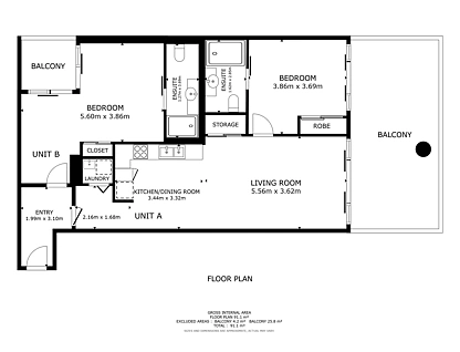 508/6 Lake Street, Cairns City, Cairns, 2 ਕਮਰੇ, 2 ਬਾਥਰੂਮ, Apartment