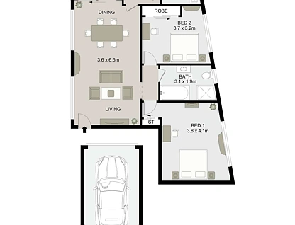 3/32 Galloway Street, North Parramatta, Parramatta (Northwest suburbs), 2 Bedrooms, 1 Bathrooms, Apartment