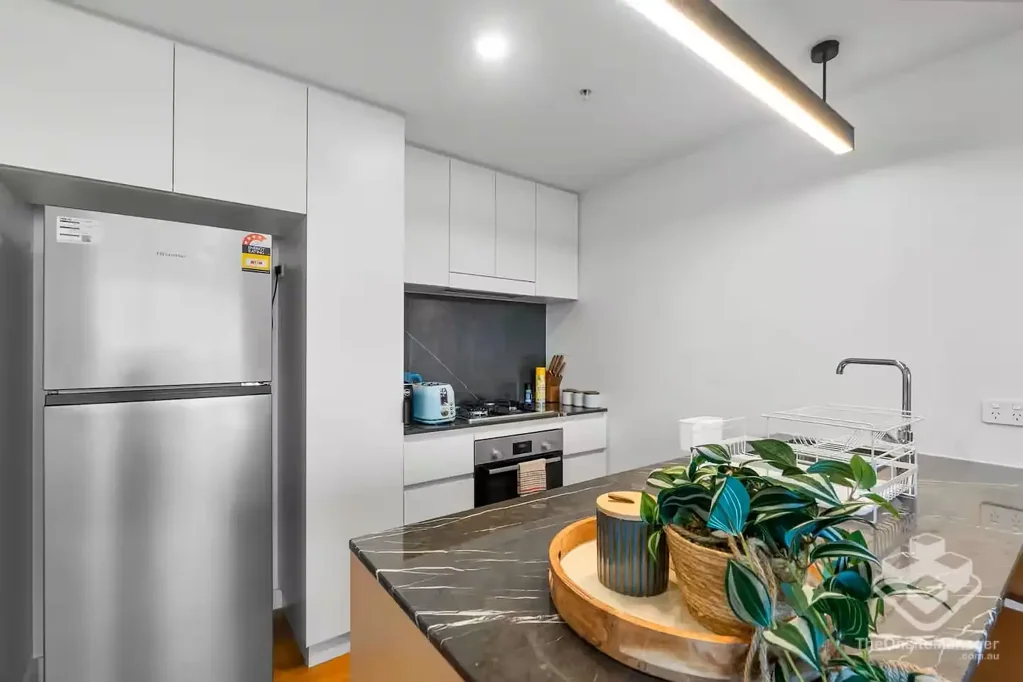 South Brisbane 1غرفة نوم River View 1 Bedroom Apartment + Study (suitable for home office or guest room)