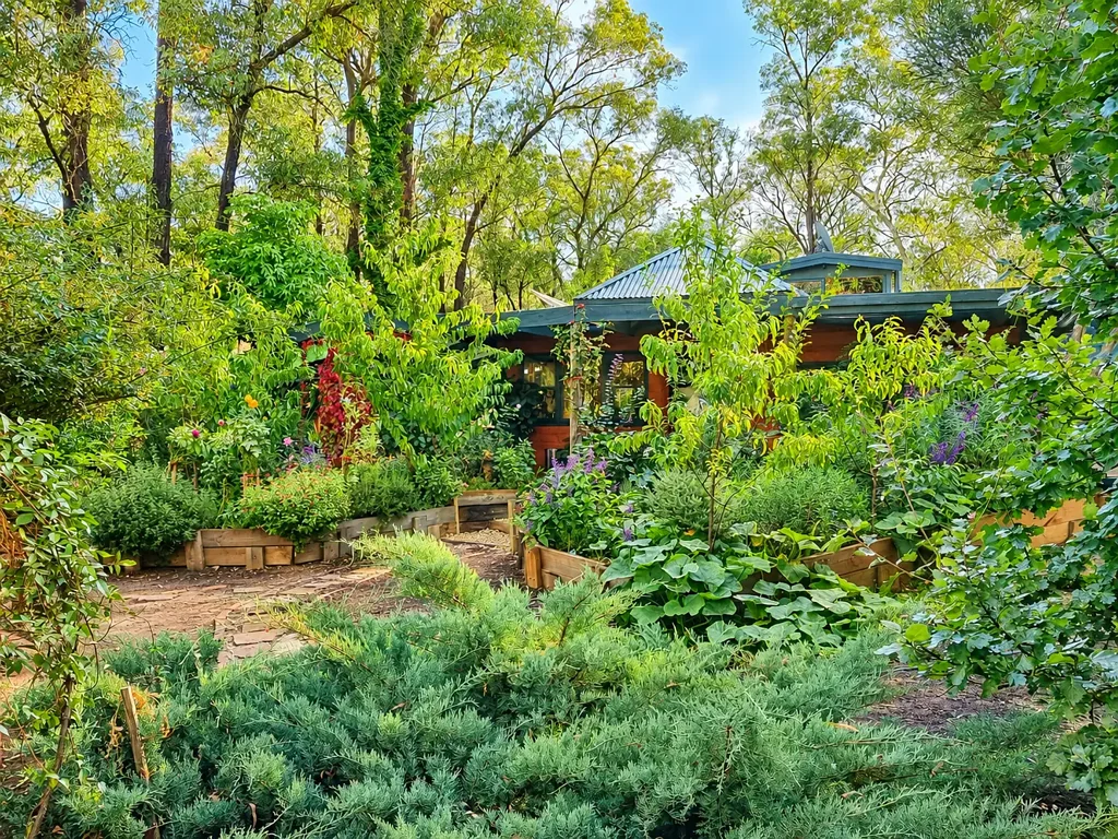 Wellsford 3غرفة نوم Sanctuary Forest Retreat – Off‑Grid Living 15 Minutes from Bendigo