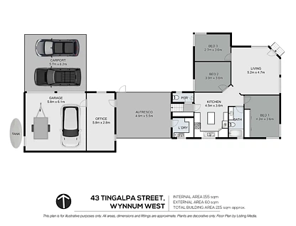 43 Tingalpa Street, Wynnum West, QLD 4178, 3 ਕਮਰੇ, 1 ਬਾਥਰੂਮ, House