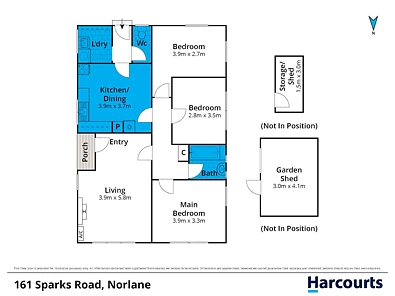 161 Sparks Road, Norlane, VIC 3214, 3 slaapkamers, 1 badkamers, House