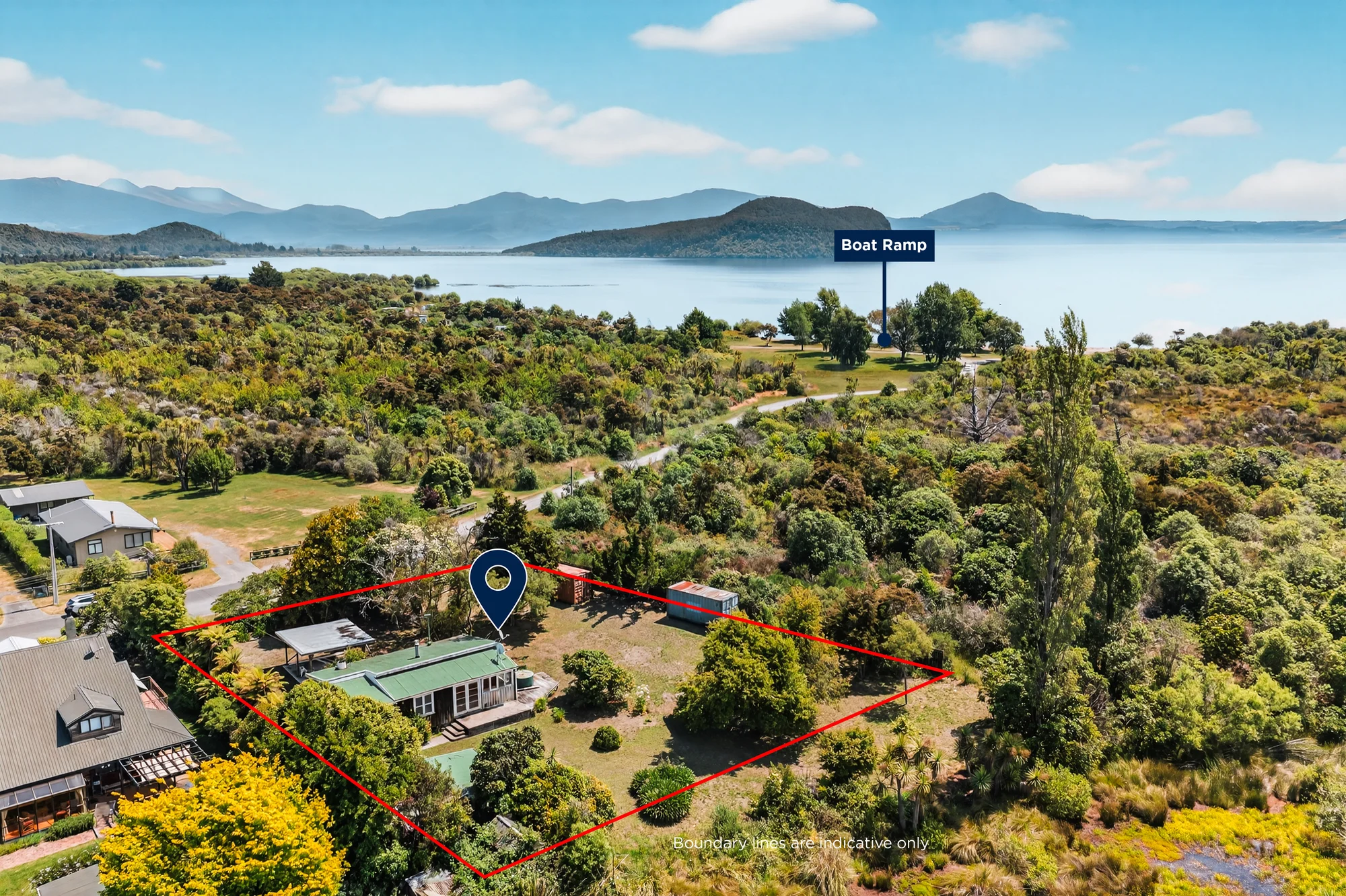Lake Taupo (East) 2房  Lake life starts here