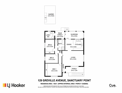 129 Greville Avenue, Sanctuary Point, South Coast, 3 غرف, 1 حمامات, House