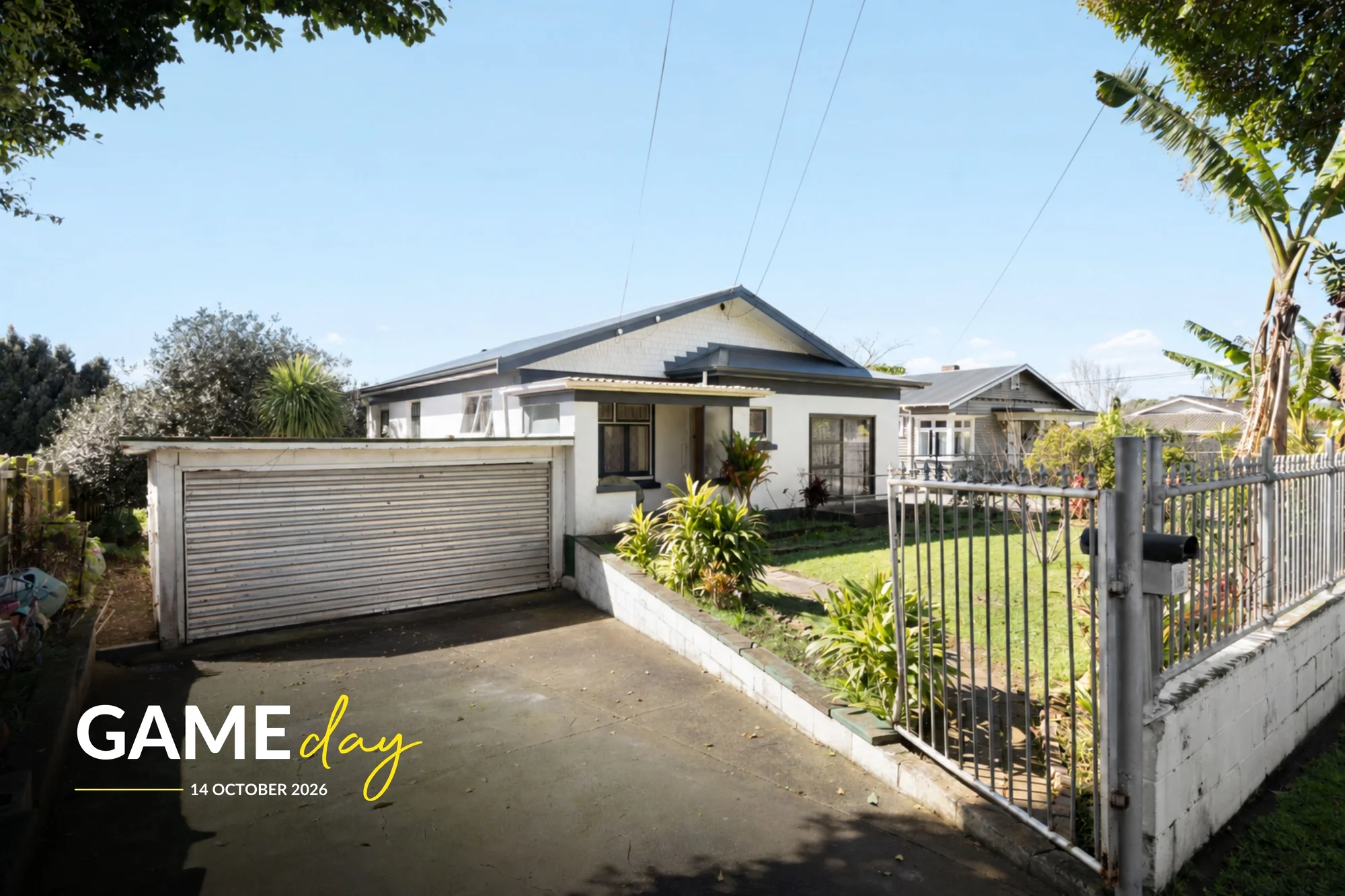 Otahuhu 3침실 #GAMEDAY - 873sqm; FREEHOLD - A LOT TO LOVE!!