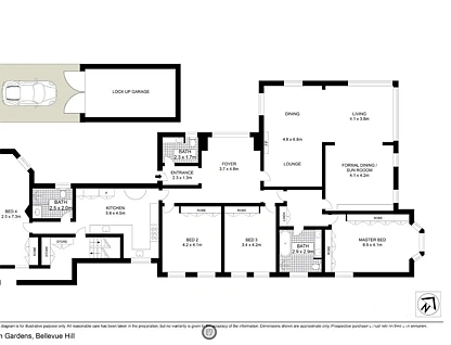 2 Aston Gardens, Bellevue Hill, Eastern Suburbs, 4 ห้องนอน, 3 ห้องน้ำ, Apartment
