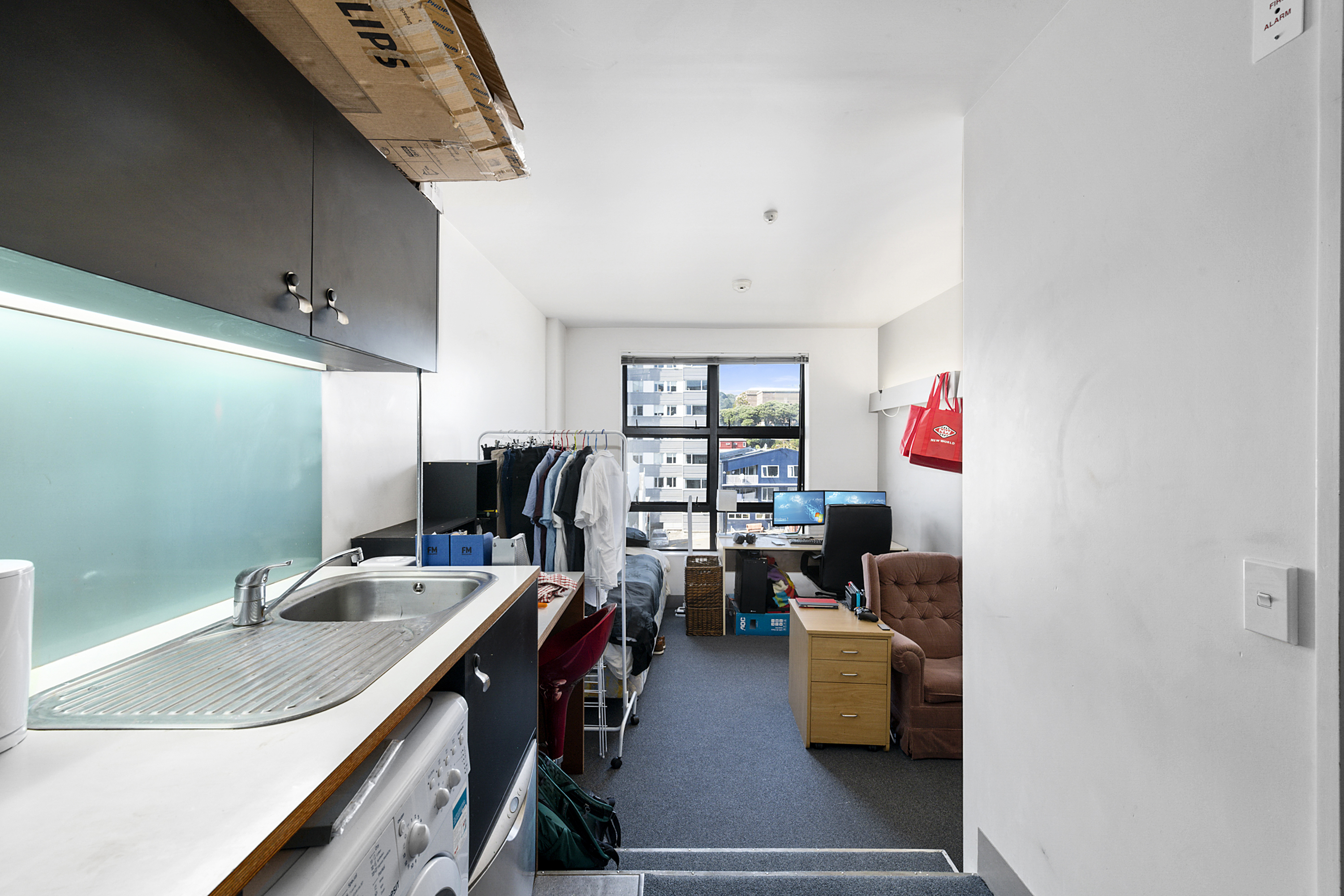 20/29 Webb Street, Mount Cook, Wellington, 1房, 1浴