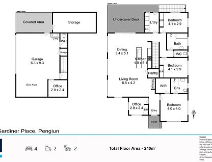 7 Gardiner Place, Penguin, TAS 7316, 3 Kuwarto, 2 Banyo, House
