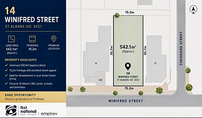 14 Winifred Street, St Albans, VIC 3021, 0房, 0浴, Section