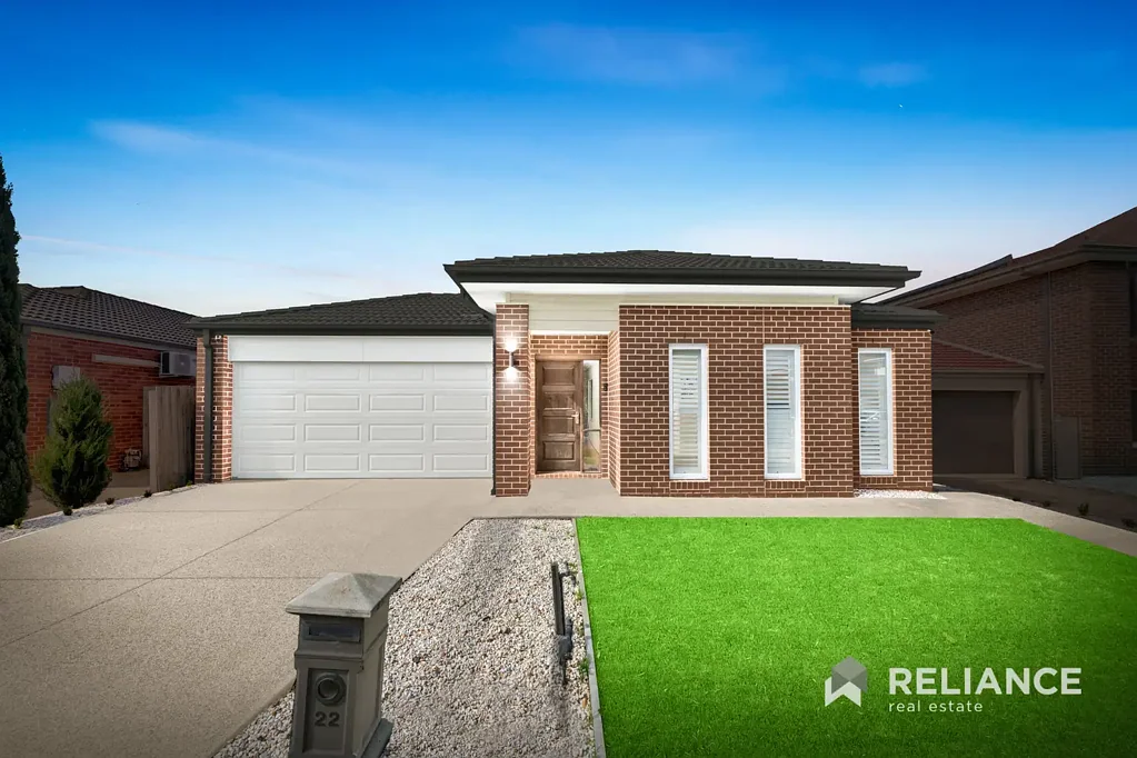 Point Cook 4房 宽敞的 Porter Davis 家庭住宅，位于 Featherbrook Estate Spacious Porter Davis Family Home in Featherbrook Estate
