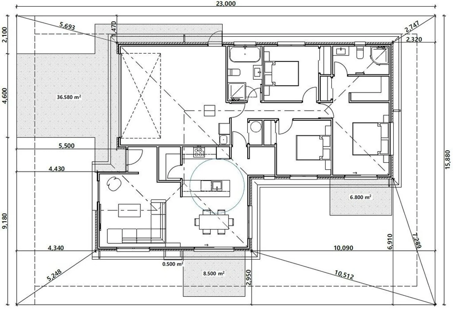 House and Land package 23 Oak Tree Lane, 3房, 2浴, House