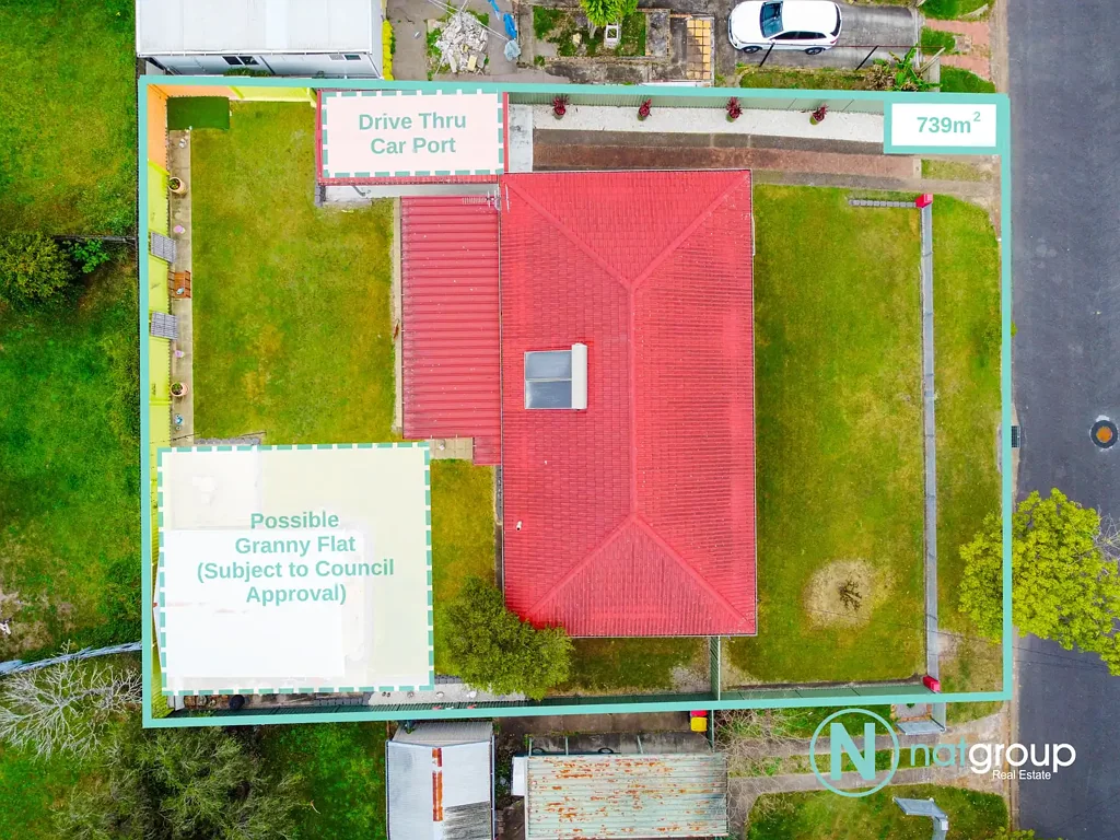 Inala 4房 739平方米土地上的空间、灵活性与潜力 Space, Flexibility & Potential on 739m²