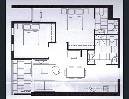 525 Rathdowne Street, Carlton, Melbourne CBD, 1 phòng ngủ, 1 phòng tắm, Apartment