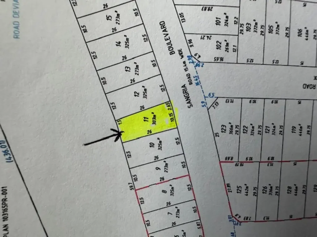 Southern River Lot 11 Sangria Boulevard  Southern River,  303 Sqm with a 12.5 m frontage for only $354,000
