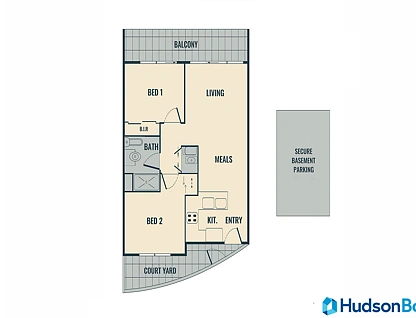 203/101 Tram Road, Doncaster, Inner East Melbourne, 2房, 1浴, Apartment