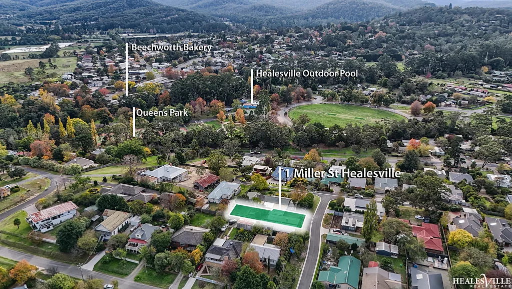 Healesville Elevated, Flat and Centrally Located Lot in Quiet No Through Position