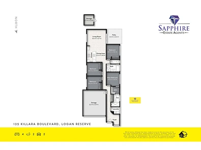 135 Killara Boulevard, Logan Reserve, QLD 4133, 4 habitaciones, 2 baños, House