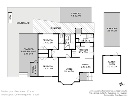 6/37 Abbotsfield Road, Claremont, Hobart, 2房, 1浴, House