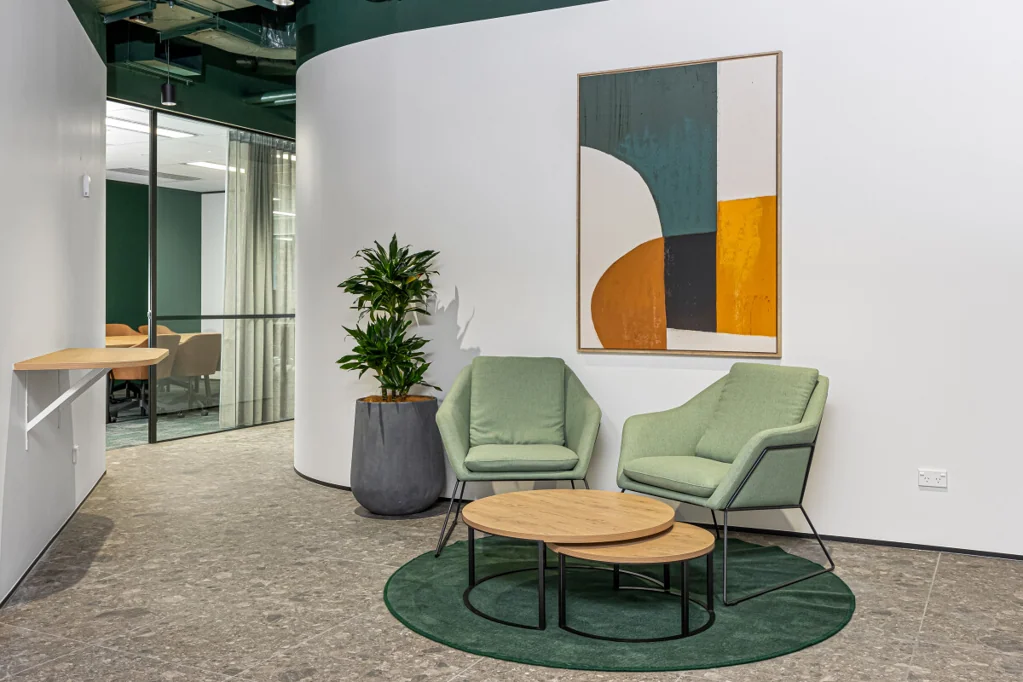 Auckland Central Modern earth themed office