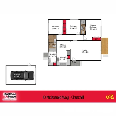 10 Mcdonald Way, Churchill, VIC 3842, 3房, 2浴, House