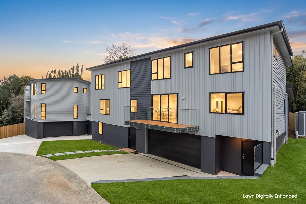 Glen Eden 3房  Stunning New Homes with Double Garages!