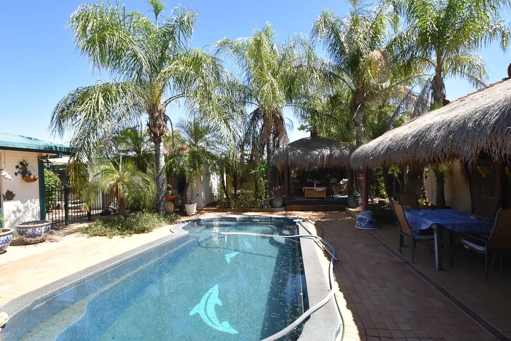 Four bedroom plus a pool