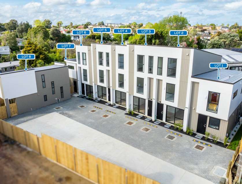 1-8/38 Kaikoura Street, Henderson, Waitakere City, Auckland, 3房, 2浴, 城市屋