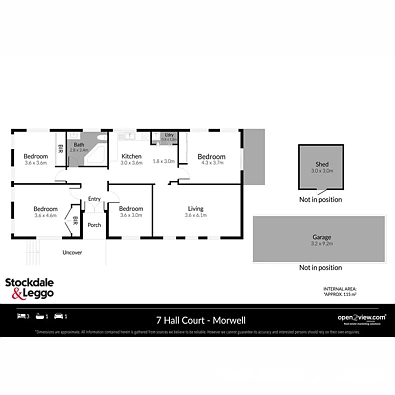 Plano ng Bahay - 7 Hall Court, Morwell, VIC 3840