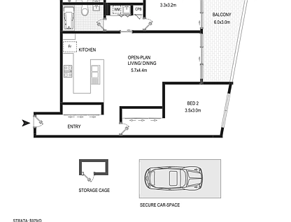 78/35-37 Barber Avenue, Penrith, Outer Western Sydney, 2 침실, 2 욕실, Apartment