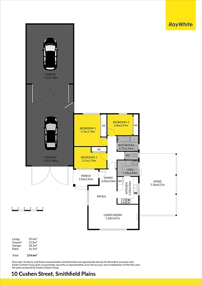 10 Cushen Street, Smithfield Plains, SA 5114, 3 Bedrooms, 1 Bathrooms, House