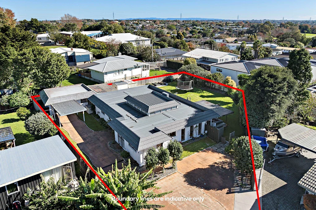 Papakura 4침실 Hidden Haven on 1,110m²: Space, Privacy, Potential