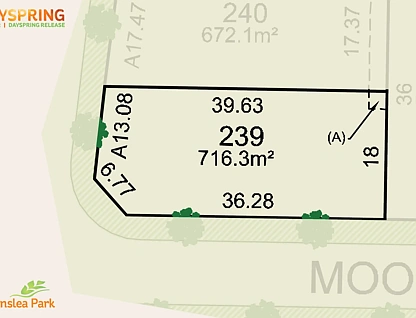 LOT 239 Cnr Moonah Street & Silkwood Street, Forest Hill, Riverina, 0 chambres, 0 salles de bain, Section
