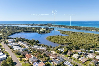 Banora Point 6 Slaapkamer Elevated Coastal Living with Uninterrupted Ocean & River Views