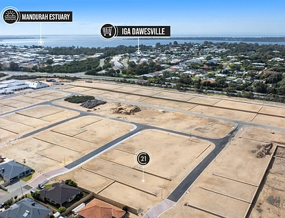 ProposedLot 547 Proposed Deposited Plan 426485, Dawesville, Mandurah, 0 غرف, 0 حمامات, Section