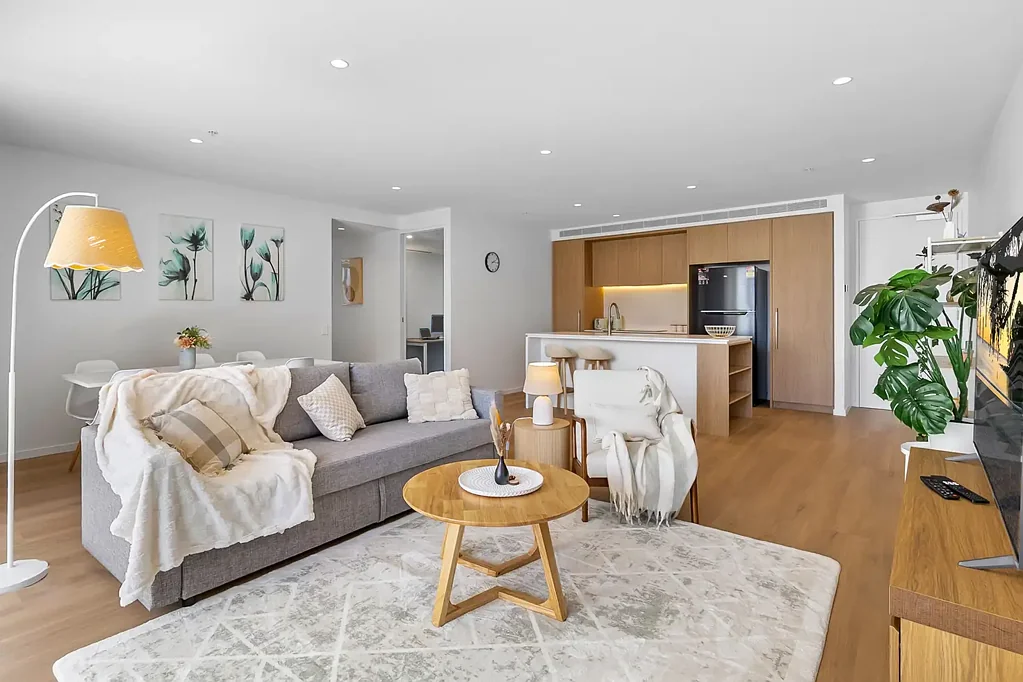 Maroochydore 2ਬੈੱਡਰੂਮ Effortless Coastal Living in Mosaic's Signature Cotton Tree Address