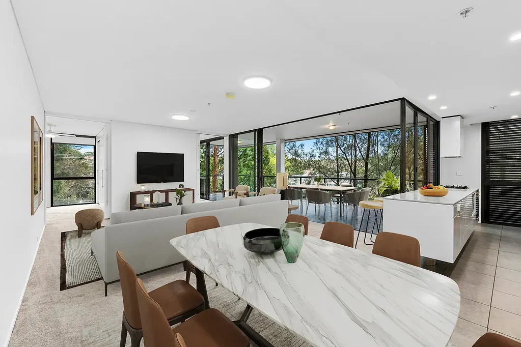 LEAFY CORNER LOGGIA LIVING IN 'ALTRO'