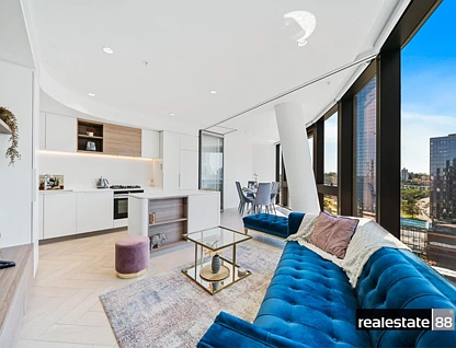 1904/11 Barrack Square, Perth, Perth CBD, 2 ਕਮਰੇ, 2 ਬਾਥਰੂਮ, Apartment