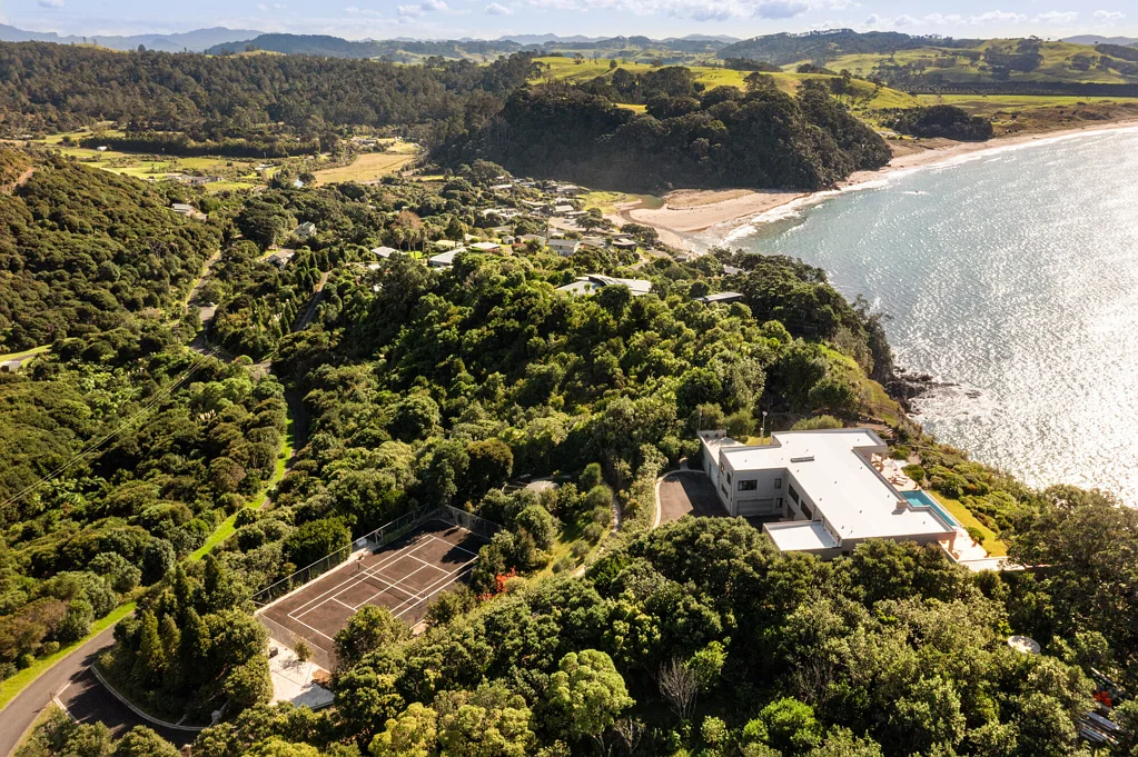 Hot Water Beach 5બેડરૂમ Private Coastal Estate with Panoramic Ocean Views