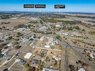 俯瞰图 - LOT 3/4-6 Lyons Street, Miners Rest, VIC 3352
