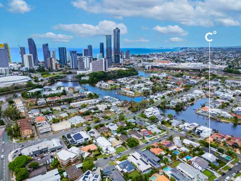 Broadbeach Waters 3 Bedroom Rare Broadbeach Waters Gem - Prime Location, Skyline Views & Endless Potential!