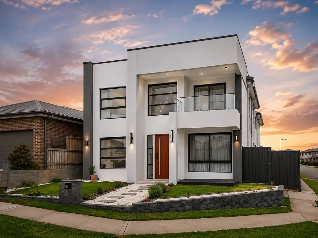Austral 5房 宽敞双层住宅 358平米土地 豪华主卧套间 设计师厨房 双车库 宽敞后院 优越自然采光 多功能空间 Almost Brand New Family Residence with Designer Comfort, Flexible Living & Excep