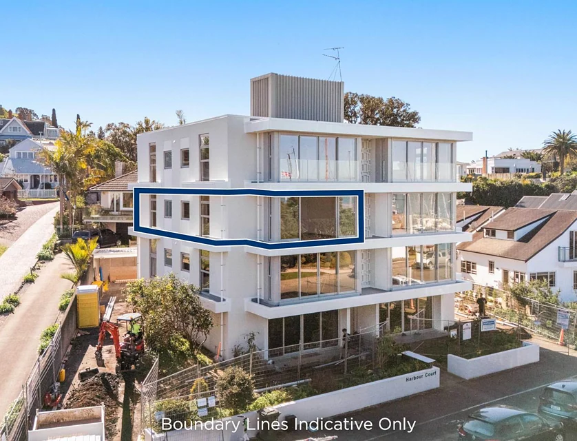 3B/18 King Edward Parade, Devonport, North Shore City, 2 રૂમ, 1 બાથરૂમ, Apartment