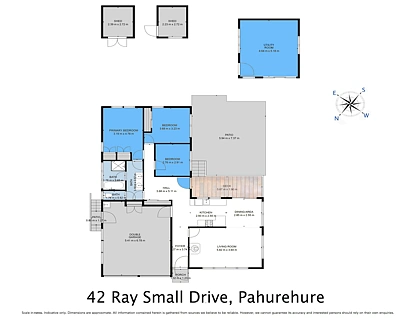 42 Ray Small Drive, Pahurehure, Papakura, 3 ਕਮਰੇ, 1 ਬਾਥਰੂਮ, House