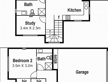 10/1A Hamilton Street, Alphington, North Melbourne, 3 غرف, 2 حمامات, Townhouse