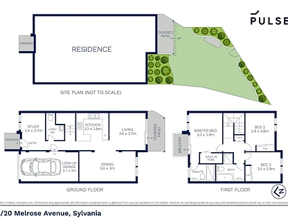 2/20-22 Melrose Avenue, Sylvania, NSW 2224, 3 ਕਮਰੇ, 2 ਬਾਥਰੂਮ, Townhouse